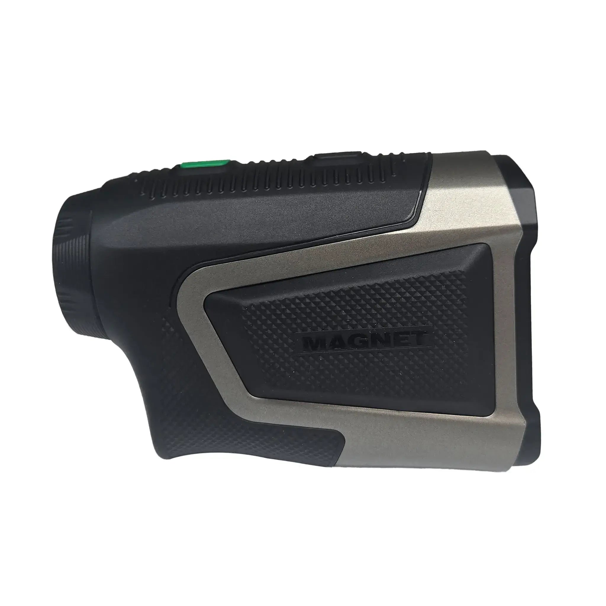 APRESYS AP1000H golf rangefinder rear view with built-in magnet for golf cart mounting