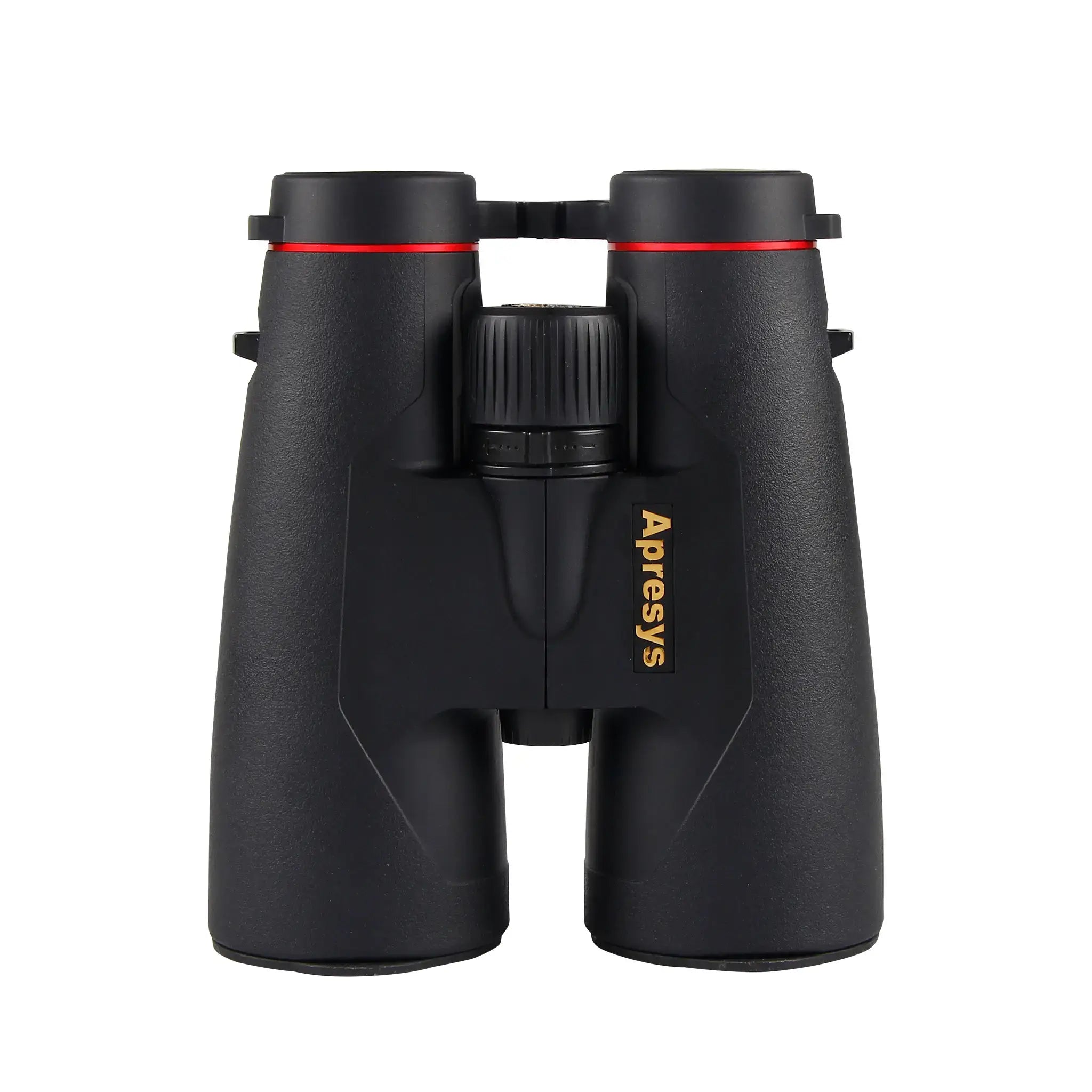 front view of APRESYS HD56 Series ED binoculars with 56mm objective lenses on white background