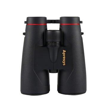 front view of APRESYS HD56 Series ED binoculars with 56mm objective lenses on white background